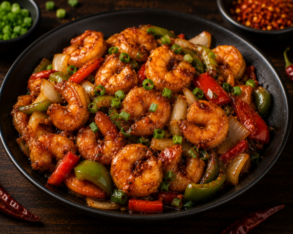 Chilli Prawns