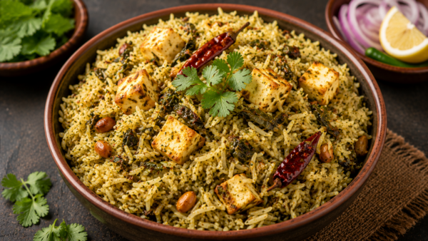 Gongura Paneer Pulav